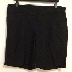 Hilary Radley Shorts Women's Sz XL Bermuda Pull On Shorts Pre-owned Condition